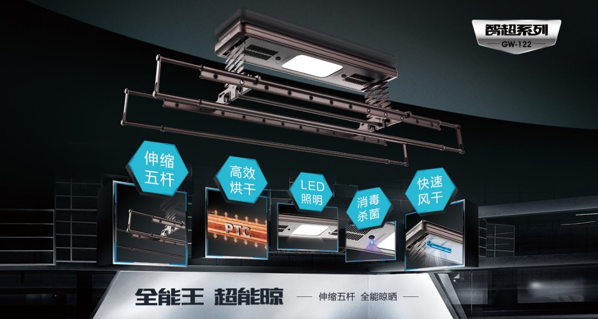 性价比最高的晾衣机？华体会hth·（体育）（中国）官方网站,智能晾衣机122系列太强了叭